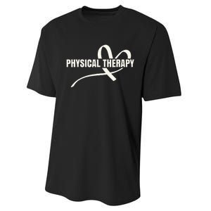 PTA Physiotherapy PT Therapist Love Physical Therapy Performance Sprint T-Shirt