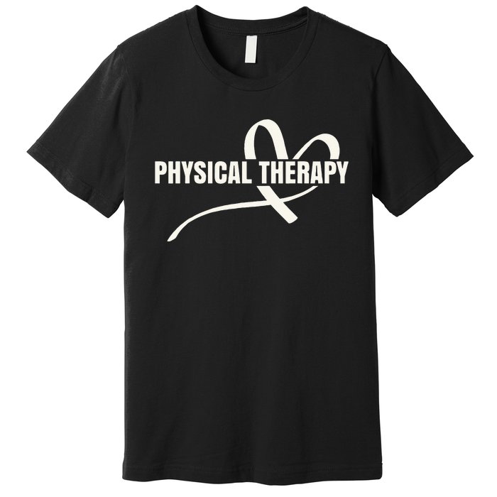 PTA Physiotherapy PT Therapist Love Physical Therapy Premium T-Shirt