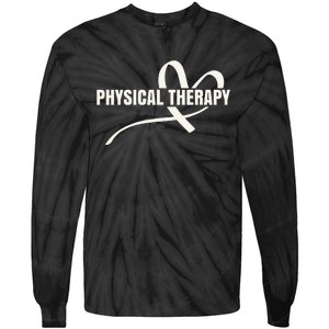 PTA Physiotherapy PT Therapist Love Physical Therapy Tie-Dye Long Sleeve Shirt