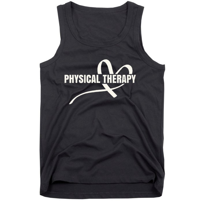 PTA Physiotherapy PT Therapist Love Physical Therapy Tank Top