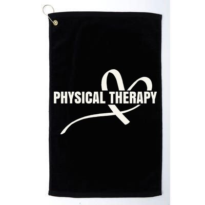 PTA Physiotherapy PT Therapist Love Physical Therapy Golf Towel