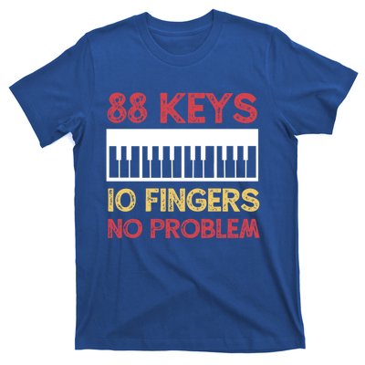 Piano Player Pianist Keyboard Vintage Gift T-Shirt