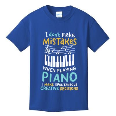 Piano Player Pianist Music Keyboard Gift Kids T-Shirt
