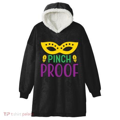 Pinch Proof Hooded Wearable Blanket