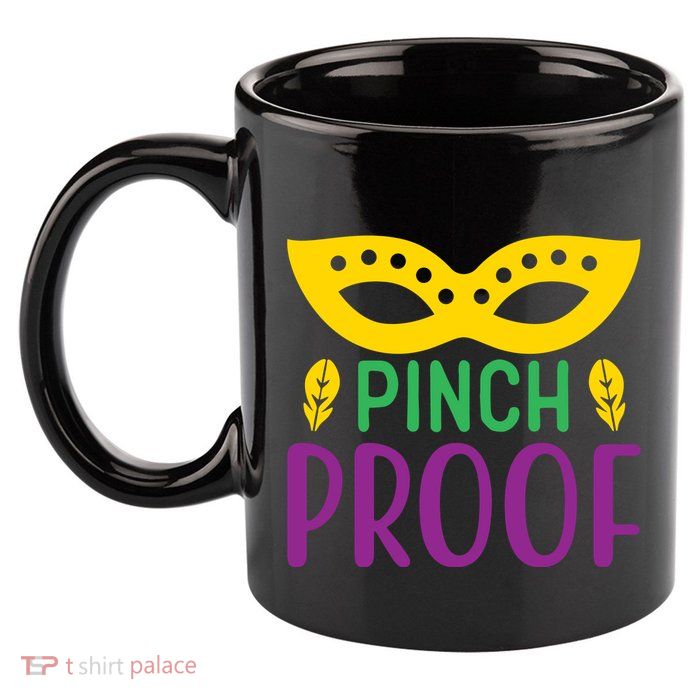 Pinch Proof 11oz C Handle Ceramic Mug