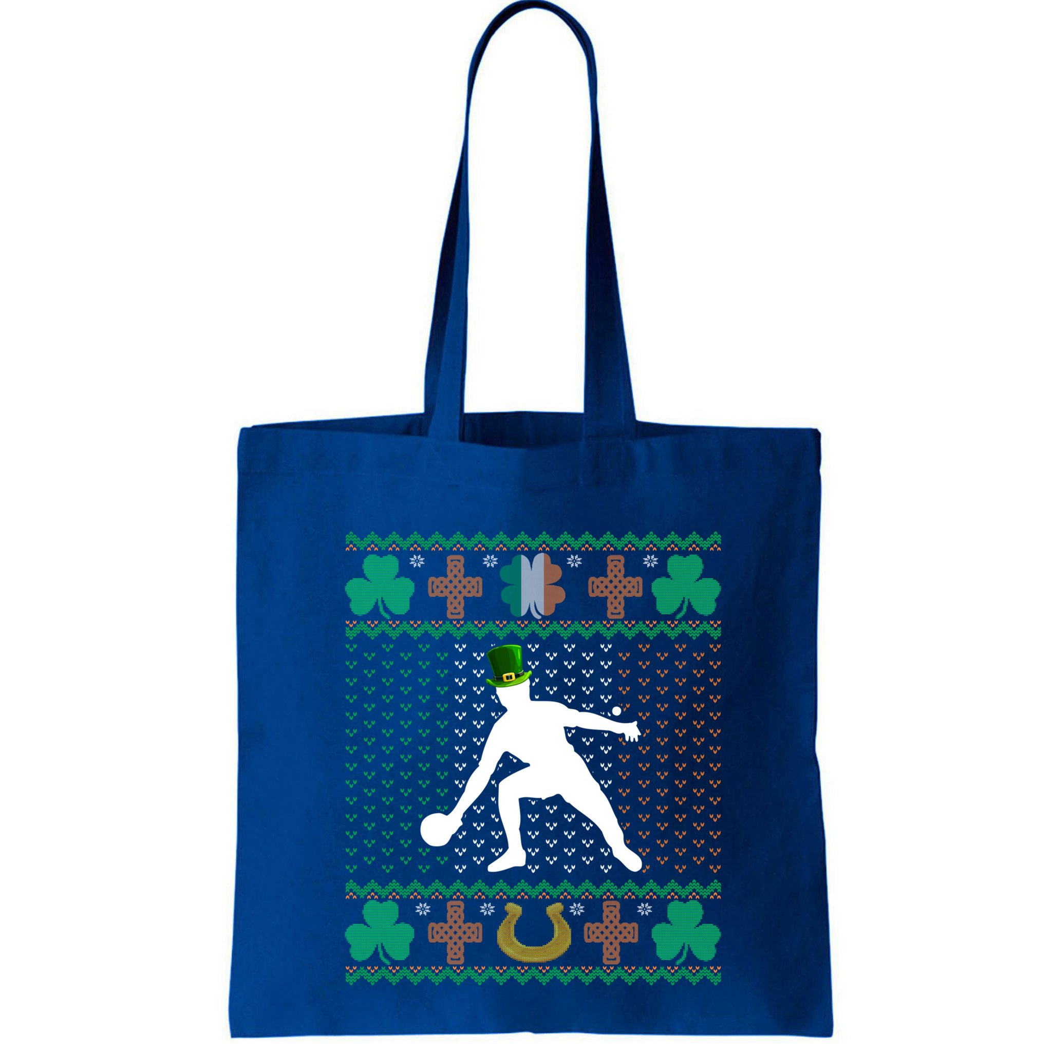 Ping Pong Player St Patrick's Day Ugly Holiday Table Tennis Meaningful Gift Bag