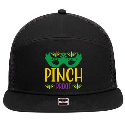 Pinch Proof 7 Panel Mesh Trucker Snapback Hat