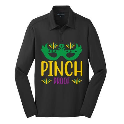 Pinch Proof Silk Touch Performance Long Sleeve Polo