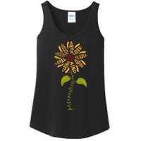 Para professional Paraeducator Teacher Sunflower Ladies Essential Tank