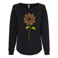 Para professional Paraeducator Teacher Sunflower Womens California Wash Sweatshirt