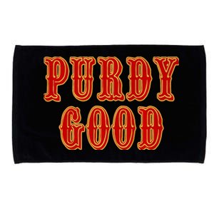 Purdy Purdy Purdy Good Football Quarterback B_rock Purdy Microfiber Hand Towel