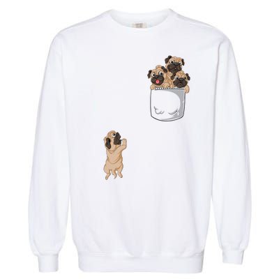 Pug Pocket Garment-Dyed Sweatshirt