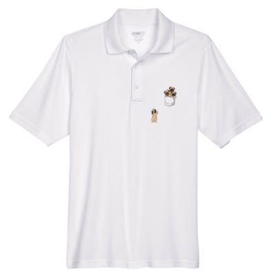 Pug Pocket Men's Origin Performance Pique Polo