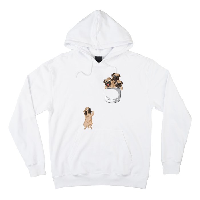 Pug Pocket Hoodie