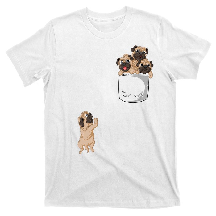 Pug Pocket T-Shirt