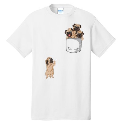 Pug Pocket Tall T-Shirt