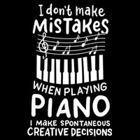 Piano Player Pianist Music Keyboard Gift Cooling Performance Crew T-Shirt