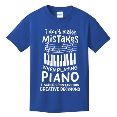 Piano Player Pianist Music Keyboard Gift Kids T-Shirt