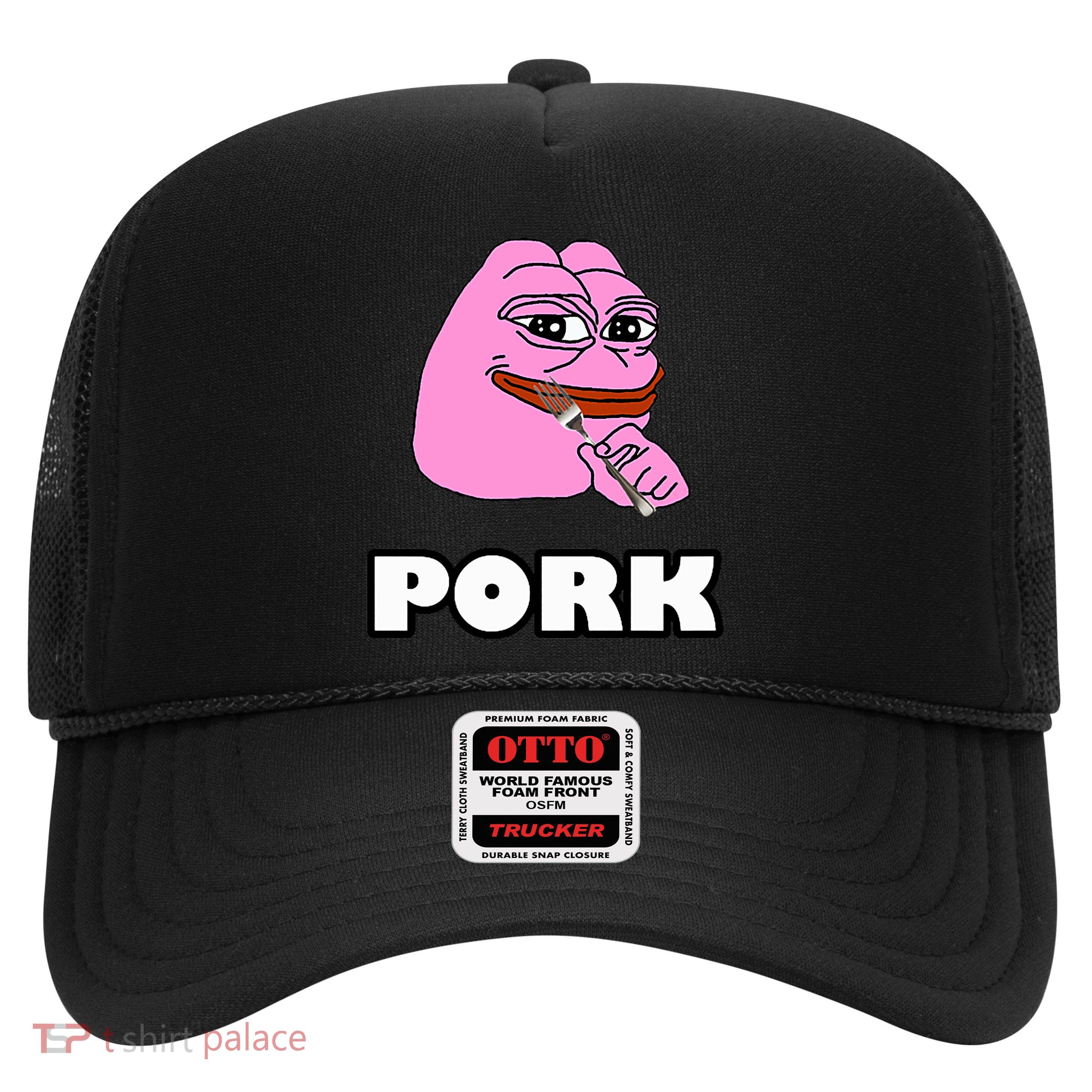 Pork Pepe Pond0x Pondx Pondcoin Pndc Crypto Pauly0x Pond Trucker Hat