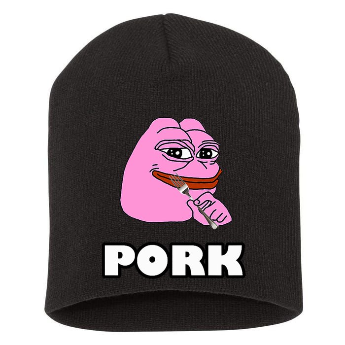 Pork Pepe Pond0x Pondx Pondcoin Pndc Crypto Pauly0x Pond Short Acrylic Beanie