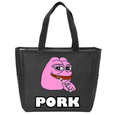 Pork Pepe Pond0x Pondx Pondcoin Pndc Crypto Pauly0x Pond Zip Tote Bag