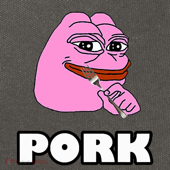 Pork Pepe Pond0x Pondx Pondcoin Pndc Crypto Pauly0x Pond Cotton Canvas Backpack