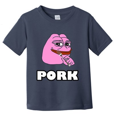 Pork Pepe Pond0x Pondx Pondcoin Pndc Crypto Pauly0x Pond Toddler T-Shirt