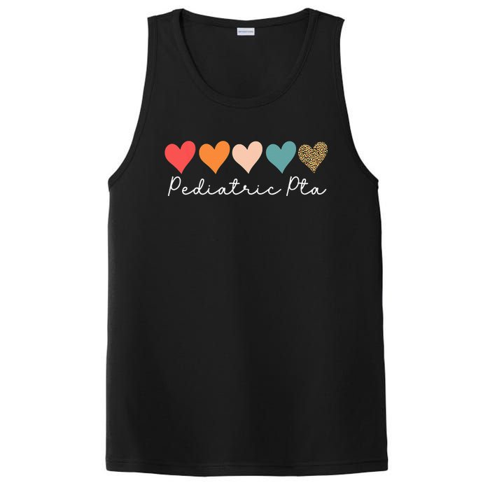 Pediatric PTA Physical Therapy Therapist Assistant Rainbow PosiCharge Competitor Tank