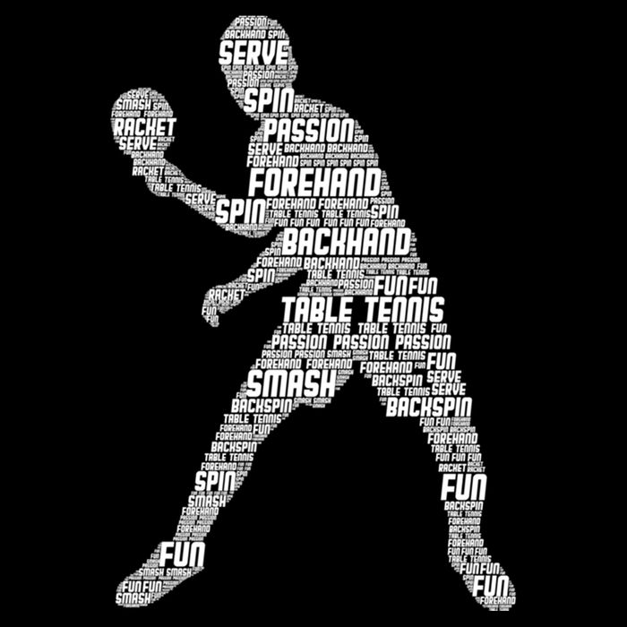 Ping Pong Player Table Tennis Cute Gift Cooling Performance Crew T-Shirt