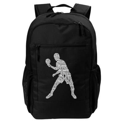 Ping Pong Player Table Tennis Cute Gift Backpack