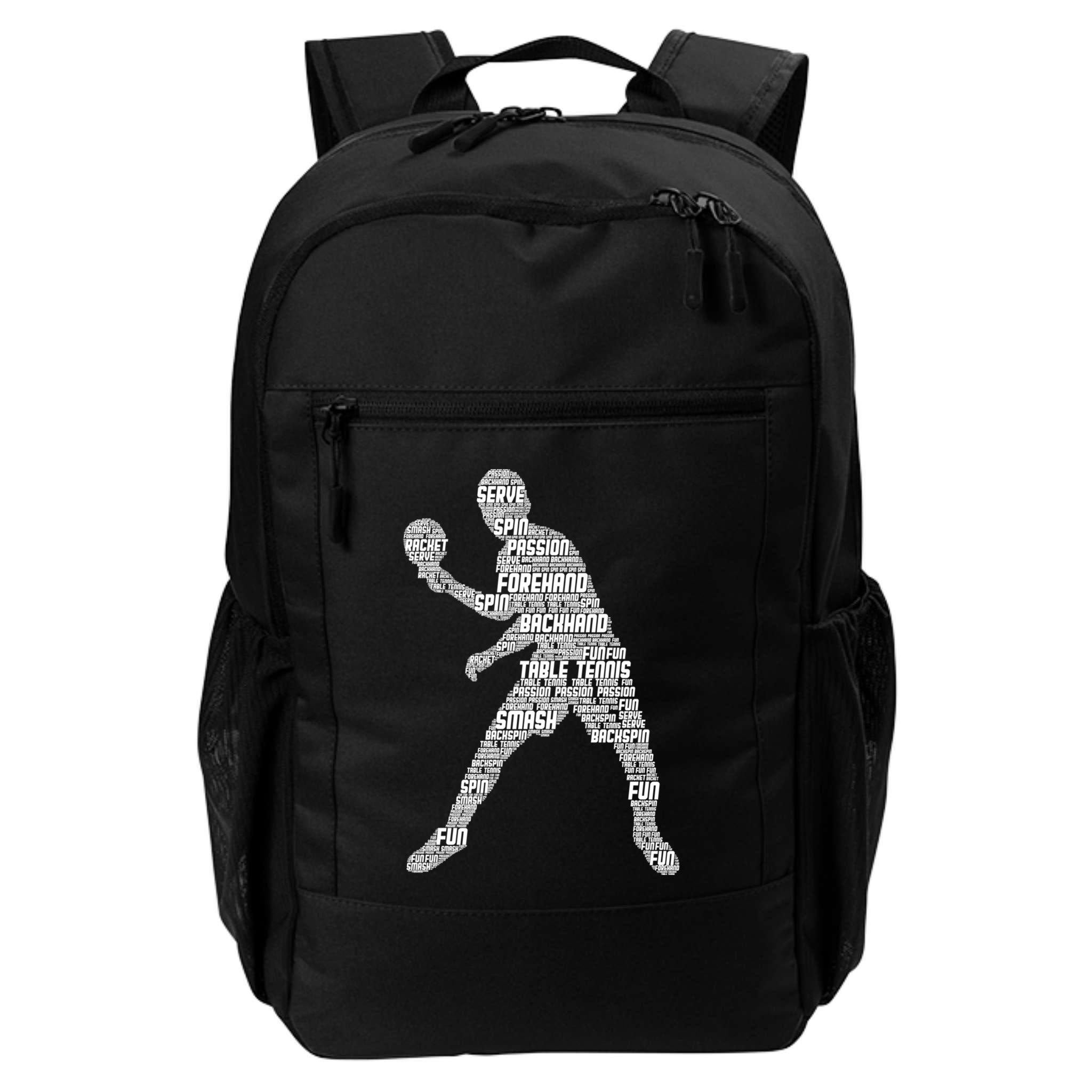 Ping Pong Player Table Tennis Cute Gift Backpack