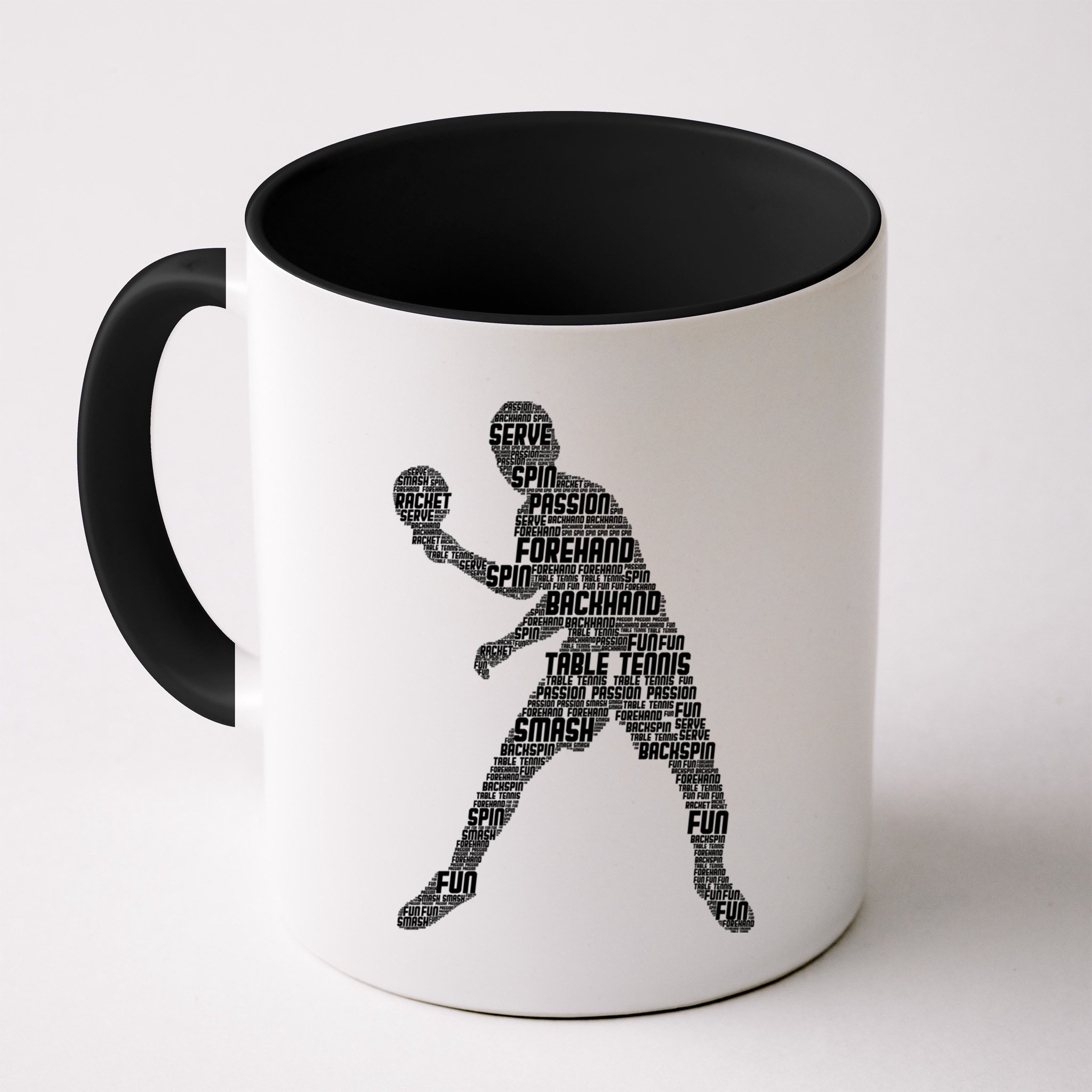 Ping Pong Player Table Tennis Cute Gift Mug