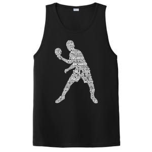 Ping Pong Player Table Tennis Cute Gift PosiCharge Competitor Tank