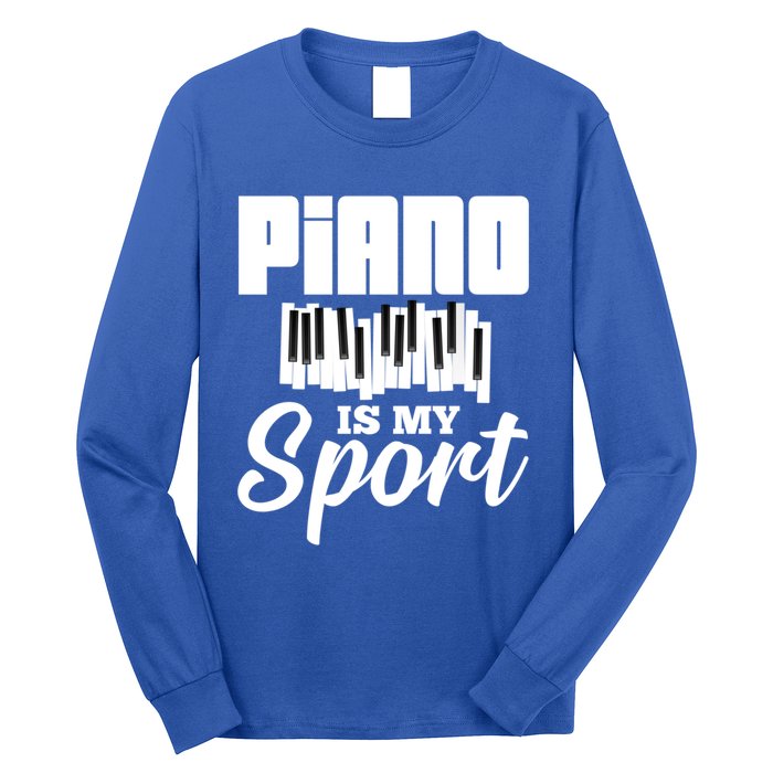 Piano Player Pianist Music Keyboard Gift Long Sleeve Shirt