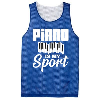 Piano Player Pianist Music Keyboard Gift Mesh Reversible Basketball Jersey Tank