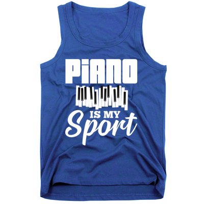 Piano Player Pianist Music Keyboard Gift Tank Top