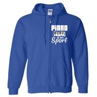 Piano Player Pianist Music Keyboard Gift Full Zip Hoodie