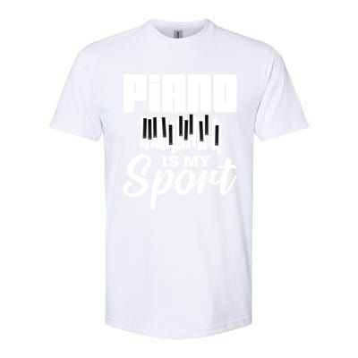 Piano Player Pianist Music Keyboard Gift Softstyle CVC T-Shirt