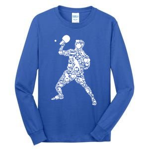 Ping Pong Player Table Tennis Gift Tall Long Sleeve T-Shirt