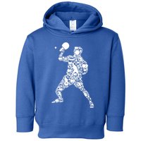 Ping Pong Player Table Tennis Gift Toddler Hoodie