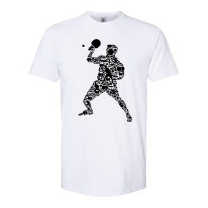 Ping Pong Player Table Tennis Gift Softstyle CVC T-Shirt