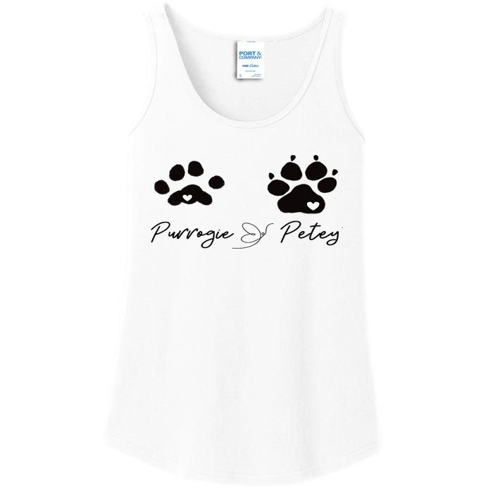 Paw prints Ladies Essential Tank