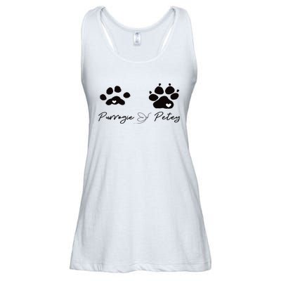 Paw prints Ladies Essential Flowy Tank