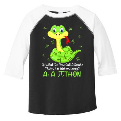 Python Pithon Pi Symbol Funny Math Teacher Pi Day Toddler Fine Jersey T-Shirt