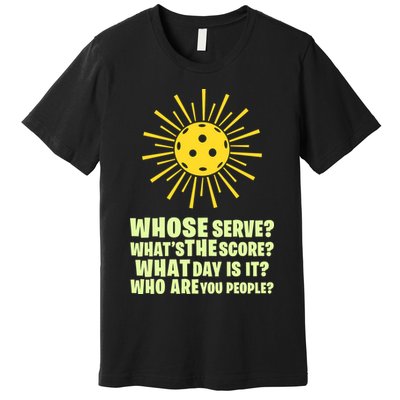 PickleBall Player Funny sport  gif for fan Premium T-Shirt
