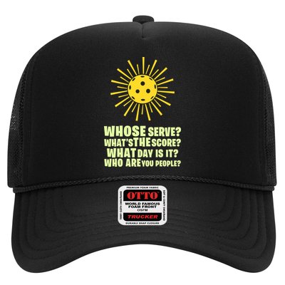 PickleBall Player Funny sport  gif for fan Trucker Hat