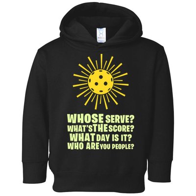 PickleBall Player Funny sport  gif for fan Toddler Hoodie