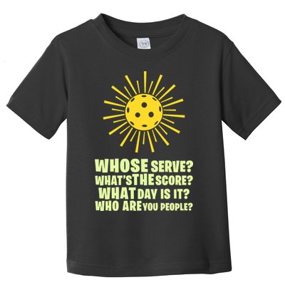 PickleBall Player Funny sport  gif for fan Toddler T-Shirt