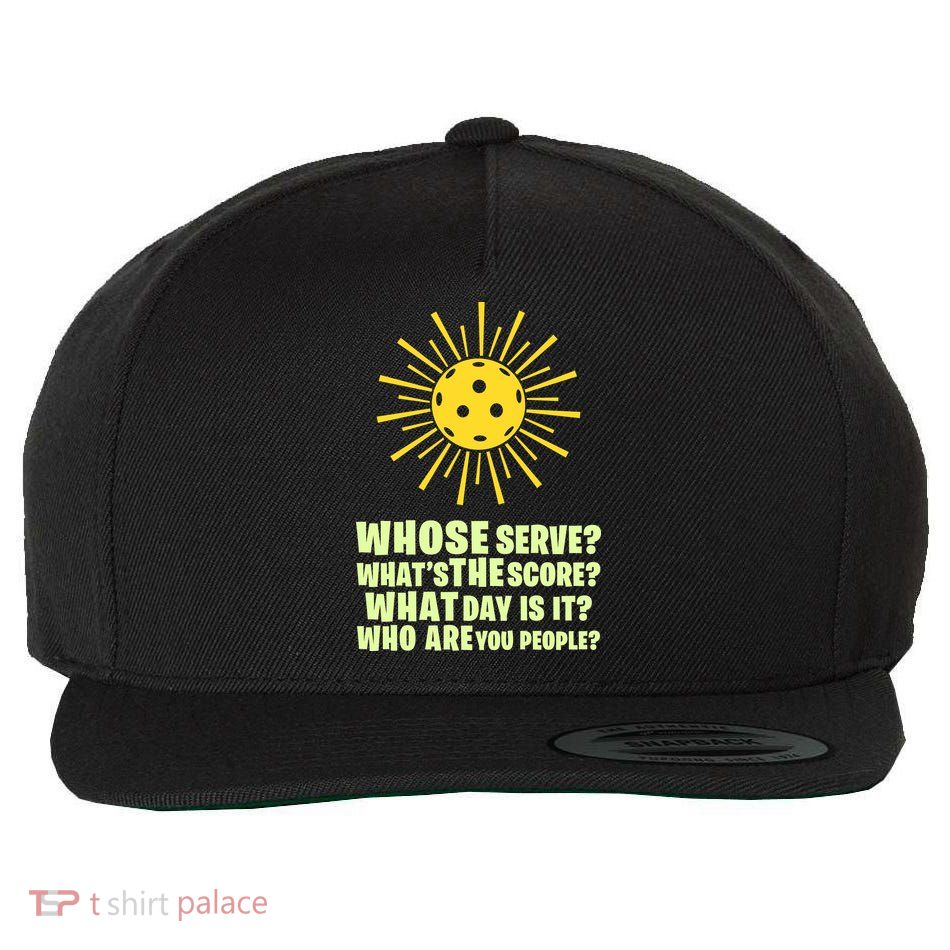 PickleBall Player Funny sport  gif for fan Wool Snapback Cap