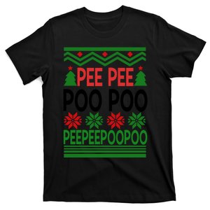 Pee Poo Poo Ugly Christmas T-Shirt